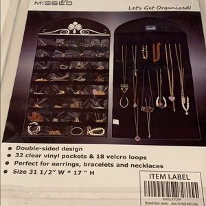 Jewelry organizer.